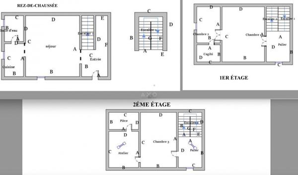 Maison de village Type 4 d'environ 90 m²