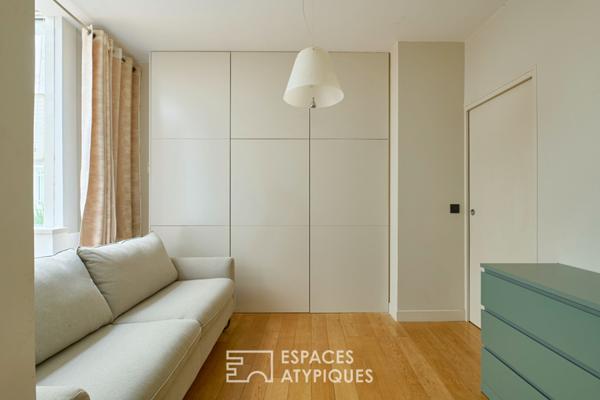 Ancien atelier de confection transformé en loft d’architecte – Marché Cadet