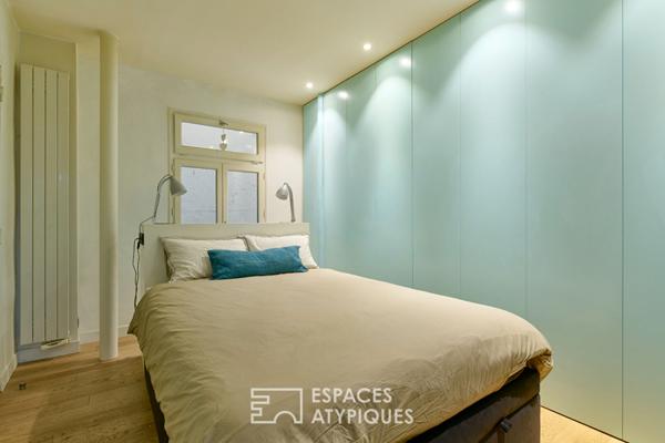 Ancien atelier de confection transformé en loft d’architecte – Marché Cadet