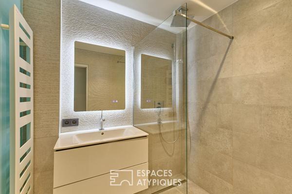 Ancien atelier de confection transformé en loft d’architecte – Marché Cadet