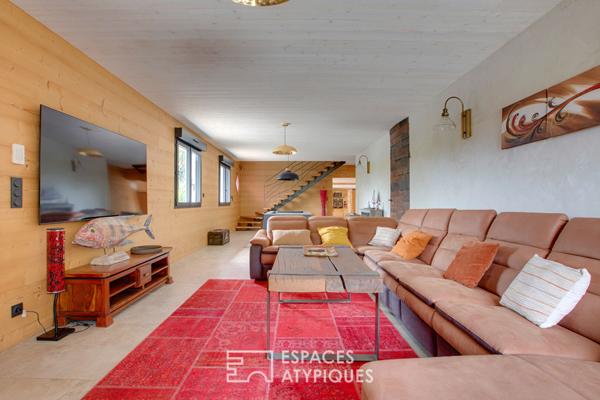 L’élégance contemporaine au coeur d’une ambiance chalet