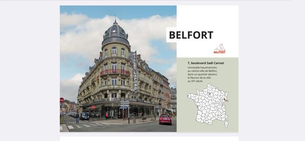 local de prestige , emplacement numéro 1  Belfort centre