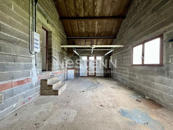 EVRES : Maison de plain pied, 4 pièces, 3 chambres, garage et jardin