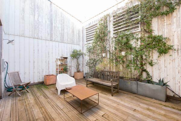 ARCHITECTURE TRANSFORMÉE - 2007 - Loft avec terrasse et garage - Bordeaux