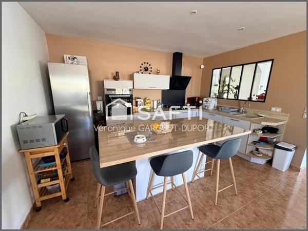 Villa plain-pied 126 m² avec garage et jardin