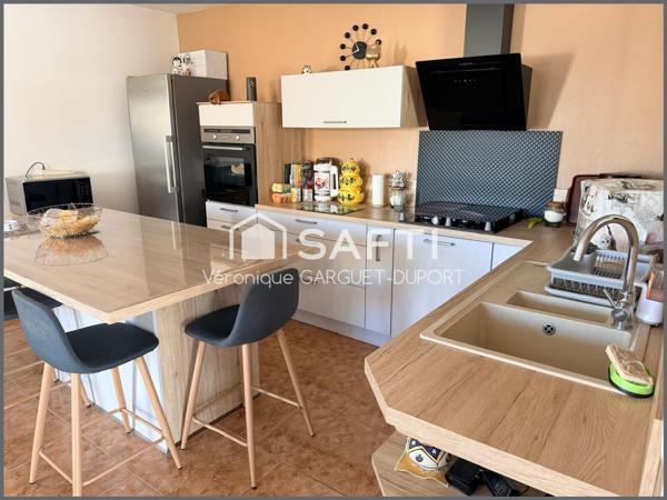 Villa plain-pied 126 m² avec garage et jardin