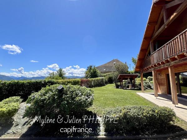 Chalet ossature bois à Pelleautier (05)