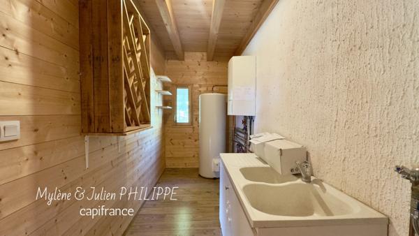 Chalet ossature bois à Pelleautier (05)