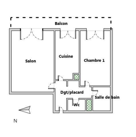 Appartement à vendre 2 pièces 42 m² Tassin-la-Demi-Lune