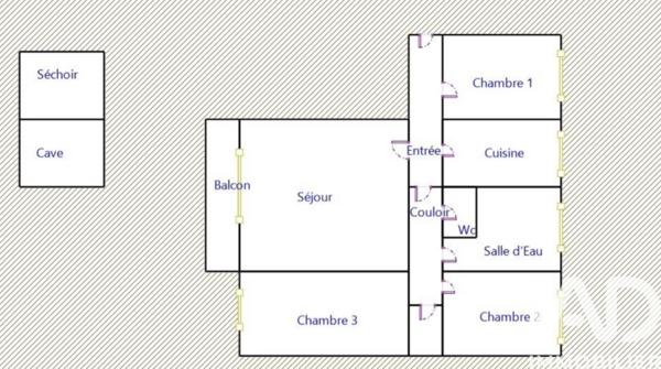 Appartement à vendre 4 pièces 66,86 m² Rosny-sous-Bois
