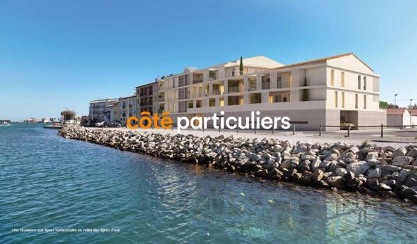 Vente Appartement58,52 m² - 2 Pièces - PORT LA NOUVELLE (11210)