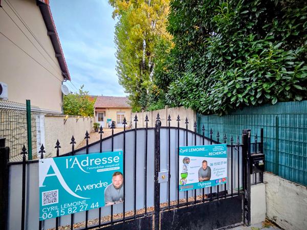 ÉVÉNEMENT RARE SEVRAN-TRÈFLES ! PAVILLON PLAIN-PIED F4 (3 Chambres)