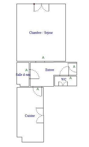 Appartement à vendre 1 pièce 26 m² Paris 14