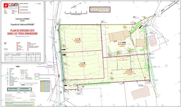 Terrain à vendre de 1 238,00 m² VIMINES (73)