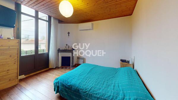 Maison en pierre, garage, jardins