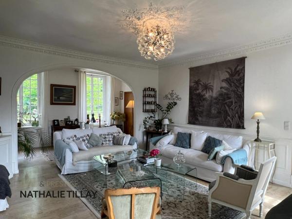 St jean le Blanc, proche Orleans, à vendre, maison de Maitre du XIX eme de 423 M² habitables, 490 AU SOL, avec piscine, parc arboré de 4655 m²