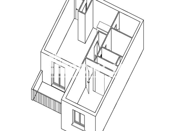 Location Appartement 2 pièces 49.73 m² - 16 - 18 BOULEVARD DES TUILERIES Bourgoin-jallieu 38300