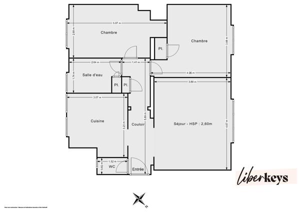 A vendre - Appartement  trois pièces avec fort potentiel – 22 bis Avenue de Brogny,  74000 Annecy