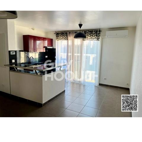 VENTE : appartement T2 (44 m²) à MAUGUIO