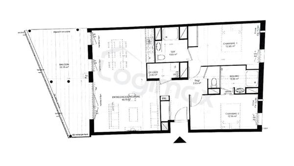 Vente appartement La rochelle, 83m² 3 pièces 450 000 €