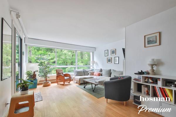 Charmant appartement avec vue sur de la verdure - 6 pièces 123 m² avec balcon plein sud et parking - Rue Lecourbe, Paris 15