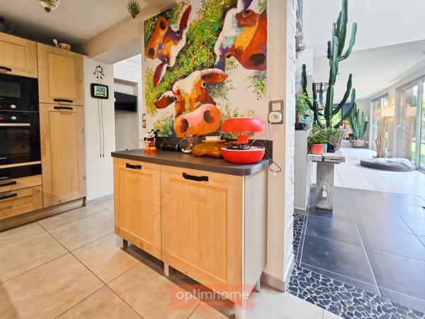 FERMETTE RENOVEE 247 M² SEMI PLAIN-PIED 4 CH BUREAU SPA JARDIN EXPO SUD