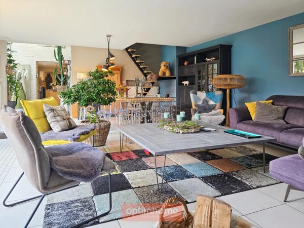 FERMETTE RENOVEE 247 M² SEMI PLAIN-PIED 4 CH BUREAU SPA JARDIN EXPO SUD