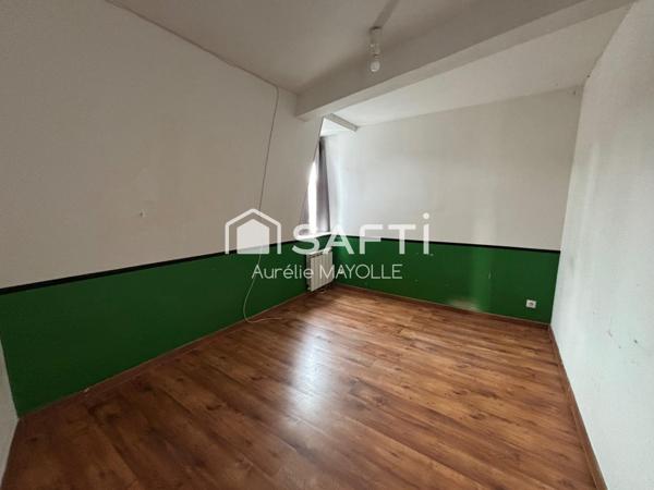 Maison de village, 4 chambres, cour