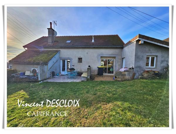 Maison à vendre 5 pièces SAULIEU (21) terrain 1768m²