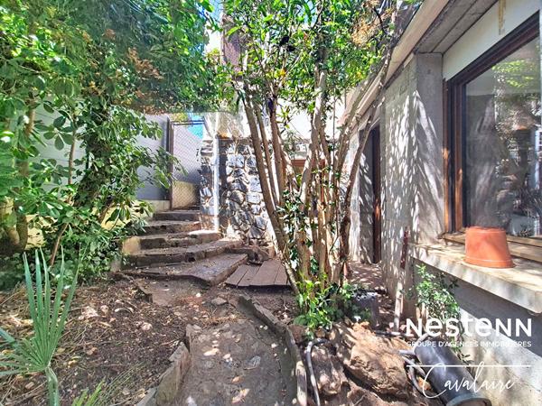 Maison individuelle d'environ 94 m² sur un terrain de 242 m², 4 pièces, au calme, accès à pied aux plages, port et commerces