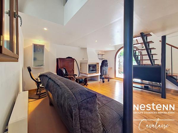 Maison individuelle d'environ 94 m² sur un terrain de 242 m², 4 pièces, au calme, accès à pied aux plages, port et commerces