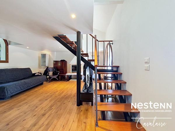Maison individuelle d'environ 94 m² sur un terrain de 242 m², 4 pièces, au calme, accès à pied aux plages, port et commerces