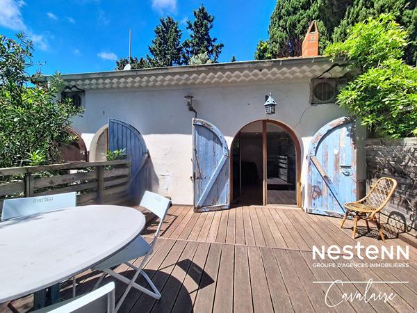 Maison individuelle d'environ 94 m² sur un terrain de 242 m², 4 pièces, au calme, accès à pied aux plages, port et commerces