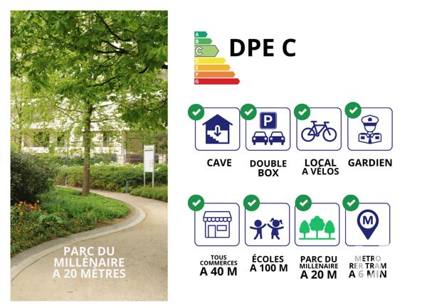 Appartement à vendre 5 pièces 103 m² Courbevoie