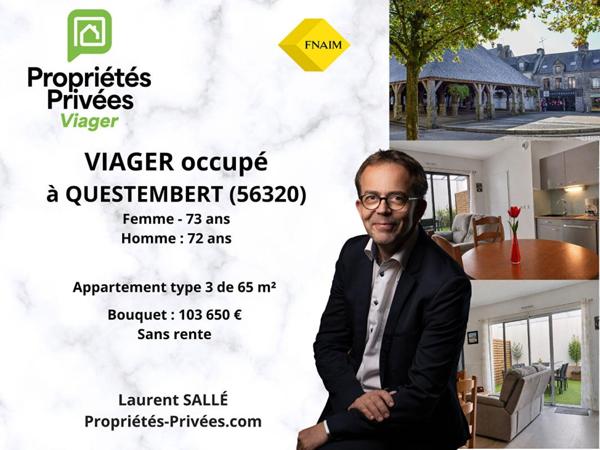 Appartement T3 (65 m2) en rez-de-jardin