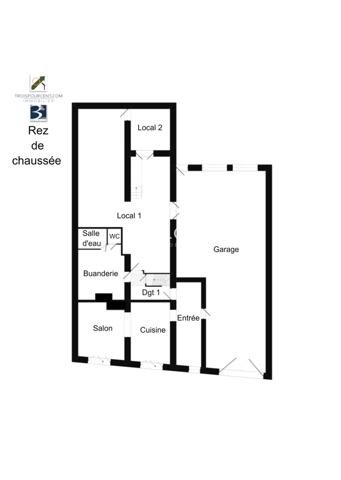 Maison de village 4 pièce(s) 3 chambre(s) 130 m²