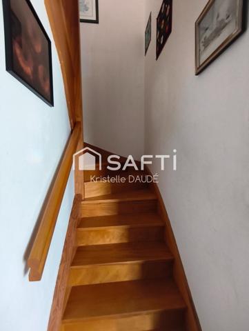 Maison T4, jardin, garage, proximité immédiate des commerces