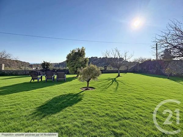 Terrain à vendre  320 m 2   NICE  - 06
