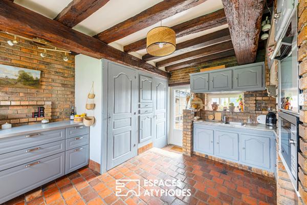 Demeure historique de Mantes la Jolie avec vue époustouflante sur la Collégiale