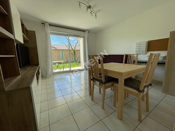 Beau t2 meublé avec jardin en rdc !