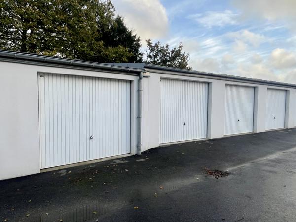 Quimper (29000) Kerfeunteun - Garage fermé de 17 m² édifié en 2023