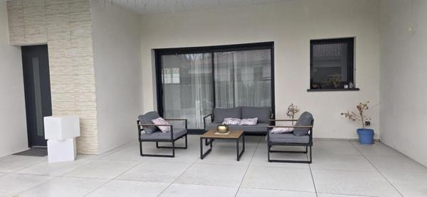 A VENDRE NARROSSE CONTEMPORAINE 3 CHAMBRES + PISCINE + GARAGE
