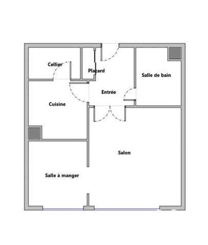 Appartement à vendre 2 pièces 41 m² Beauchamp