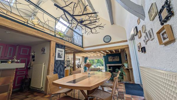 La Milesse (72650) Propriété de campagne avec étangs