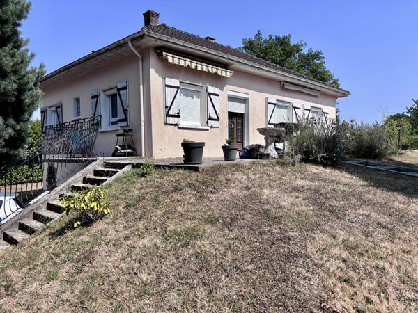 Proche Limoges, maison sur sous sol, 3 chambres, terrain