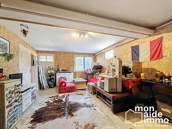 Proche Limoges, maison sur sous sol, 3 chambres, terrain