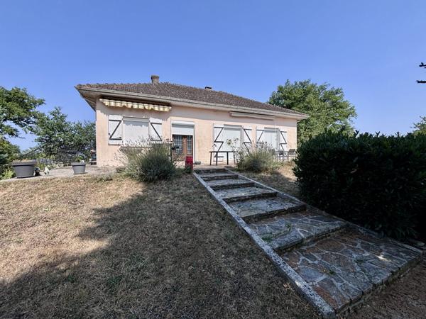 Proche Limoges, maison sur sous sol, 3 chambres, terrain