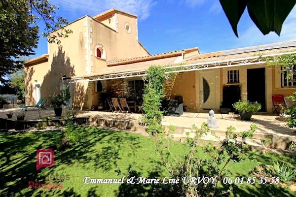 15 Kms de Saint Rémy de Provence- Secteur Montagnette - Propriété 323 m² avec plus de 2ha de terrain