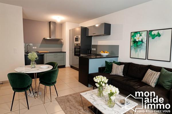 Beau T3 de 62m² + terrasse et parking sécurisé