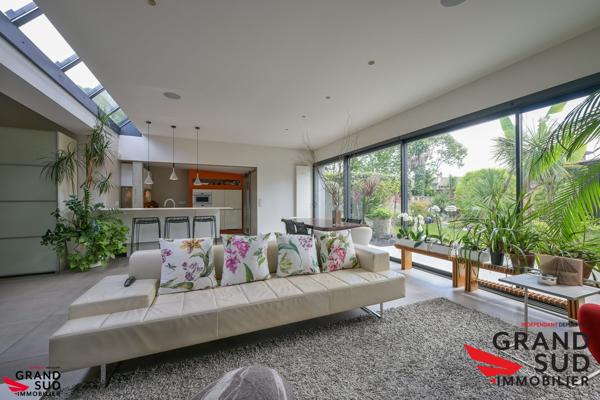 Maison contemporaine de plain-pied
